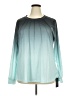 Assorted Brands Teal Long Sleeve Top Size 3X - photo 1