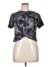 Shein Tie-dye Gray Short Sleeve Top Size 1X - photo 1