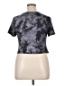 Shein Tie-dye Gray Short Sleeve Top Size 1X - photo 2