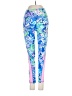 Lilly Pulitzer Luxletic Print Blue Active Pants Size XS - photo 1