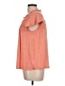 Ella Moss Orange Short Sleeve Blouse Size L - photo 5
