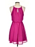 Blue Rain 100% Polyester Solid Pink Cocktail Dress Size XS - photo 2