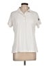 PETER MILLAR Ivory Short Sleeve Polo Size L - photo 1
