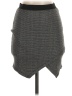 Bebe Chevron-herringbone Gray Casual Skirt Size S - photo 1