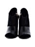 Trina Turk 100% Leather Black Ankle Boots Size 7 1/2 - photo 2