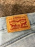 Levi's Solid Blue Jeans Size 6L - photo 7