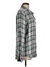 Rails 100% Rayon Plaid Teal Long Sleeve Button-Down Shirt Size L - photo 4