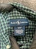 Ralph Lauren 100% Cotton Houndstooth Green Long Sleeve Button-Down Shirt Size 3 - 3T - photo 3