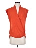 Cinq à Sept 100% Polyester Orange Sleeveless Blouse Size S - photo 1