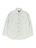 Gap 100% Cotton Solid Ivory Long Sleeve Button-Down Shirt Size L (kids) - photo 1