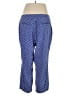 dalia Polka Dots Blue Casual Pants Size 16 - photo 2