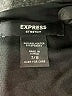 Express Solid Black Cocktail Dress Size 7 - 8 - photo 7