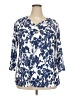Sampeel Blue 3/4 Sleeve T-Shirt Size XXL - photo 1