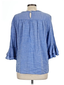 Ann Taylor LOFT 3/4 Sleeve Blouse (view 2)