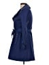 Via Spiga 100% Polyester Blue Trenchcoat Size L - photo 5