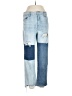 Celebrity Pink Color Block Blue Jeans Size 32 waist - photo 1