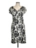 Tango Mango 100% Polyester Print Ivory Casual Dress Size L - photo 1