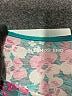 Lands' End Floral Teal Dress Size 6X - 7 - photo 3