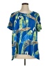 Alfred Dunner Blue Short Sleeve Blouse Size 1X - photo 1