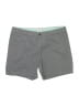 Merona Solid Gray Khaki Shorts Size 14 - photo 1