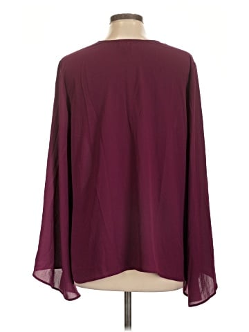 Karen Kane Long Sleeve Blouse (view 2)