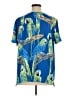 Alfred Dunner Blue Short Sleeve Blouse Size 1X - photo 2