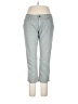 CALVIN KLEIN JEANS Chevron-herringbone Gray Jeans Size 12 - photo 1