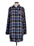 Rails Plaid Blue Casual Dress Size L - photo 1