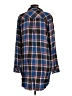 Rails Plaid Blue Casual Dress Size L - photo 2