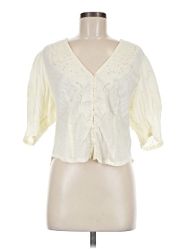 Free People 3/4 Sleeve Blouse