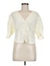 Free People Ivory 3/4 Sleeve Blouse Size M - photo 1