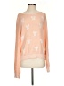 Wildfox Print Pink Pullover Sweater Size Sm (1 or S) - photo 1