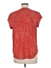 Fun2Fun 100% Polyester Polka Dots Red Short Sleeve Blouse Size M - photo 2