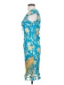 Assorted Brands Print Blue Cocktail Dress Size XS (estimated) - photo 5