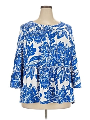 Cocomo 3/4 Sleeve Blouse (view 1)