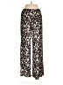 Topshop 100% Polyester Animal Print Gold Casual Pants Size 8 - photo 1