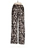 Topshop 100% Polyester Animal Print Gold Casual Pants Size 8 - photo 2