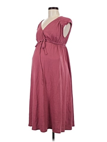 Isabel Maternity Casual Dress (view 1)