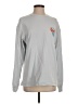 Forever 21 100% Cotton Silver Long Sleeve T-Shirt Size S - photo 1
