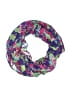 Unbranded 100% Polyester Floral Purple Scarf One size - photo 1