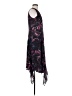 DKNY 100% Polyester Graphic Purple Cocktail Dress Size 4 - photo 4