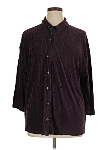 Metropolitan 3/4 Sleeve Button-Down Shirt (view 1)