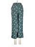 Billabong 100% Rayon Stars Teal Casual Pants Size S - photo 2