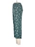 Billabong 100% Rayon Stars Teal Casual Pants Size S - photo 5