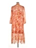 Tinsel 100% Polyester Orange Casual Dress Size XL (petite) - photo 2