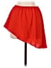 Shein 100% Polyester Solid Red Casual Skirt Size 4 - photo 1