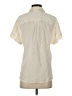 ARTIGIANO Ivory Short Sleeve Blouse Size 36 waist - photo 2