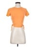 Lovers + Friends Orange Short Sleeve Top Size XS - photo 1
