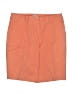 J. McLaughlin 100% Cotton Orange Cargo Shorts Size 6 - photo 1