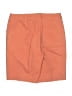 J. McLaughlin 100% Cotton Orange Cargo Shorts Size 6 - photo 2
